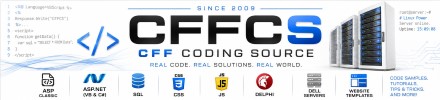 CFFCS Banner : Site Banner | CFF Coding Source